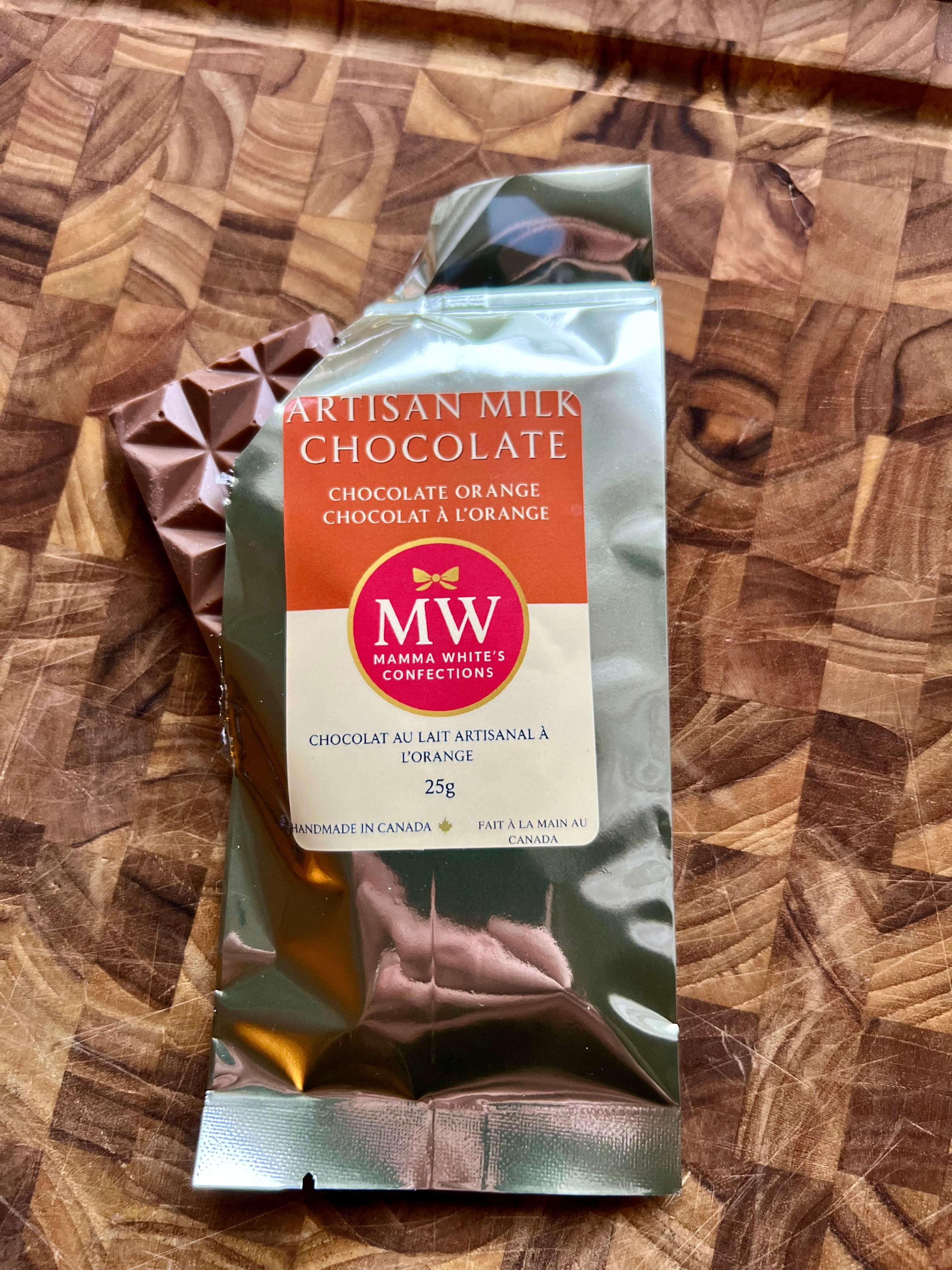 Milk chocolate orange